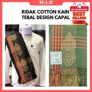 Ridak Capal Premium Quality Kain Tebal Rida Selendang Bahu Lelaki Cotton Kain Tebal