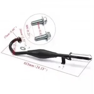 RRSMOTO 49cc 47cc Motorcycle pocket bike 2 stroke engine Exhaust Pipe Muffler pipe cover