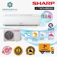 【LOWEST PRICE】SHARP 1HP 1.5HP 2HP 2.5HP J-Tech Inverter Aircond (AHX9VED) 1HP Air Conditioner Powerful