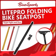 Litepro Folding Bike Seatpost | Foldie Lightweight Seat Post