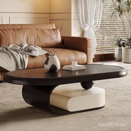 Small Apartment Designer New Simple Imitation Luxury Solid Wood Home Modern Living Room Light Oval C