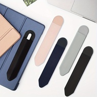 Leather Elastic Stylus Pocket Pouch Accessories Adhesive Stylus Pen Sleeve Attached to Case for AP P