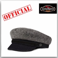 Original Fiddler Cap/ Sailor Hat/Sailor Hat Captain grey herringbone