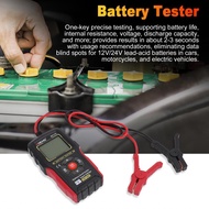 Battery Tester  12V 24V Universal Car Analyzer with Backlit Display Bad Contact Alert Measure CCA 50