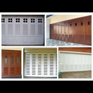 PINTU RAILING GARASI UPVC Lebar 3500, 5 Daun