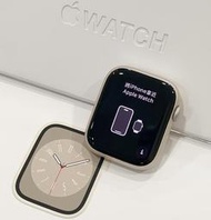【艾爾巴二手】Apple watch S8 45mm GPS A2771 星光色#智慧手錶#勝利店F1YXJ