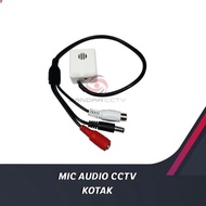 Audio mic for cctv