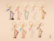 豎琴鎖匙扣掛飾 Harpy Chain