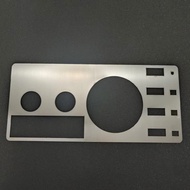 Jeep CJ7 CJ8 dashoverlay cover dashboard stainless hairline