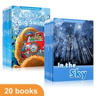 20 BOOKS/set Oxford Read and Discover Level 1 Graded Children Reading Learning Phonics English Story