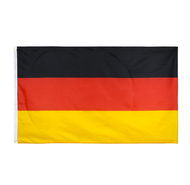 ธงชาติ ธงตกแต่ง ธงเยอรมัน เยอรมนี Germany Deutschland ขนาด 150x90cm ส่งสินค้าทุกวัน ธงมองเห็นได้ทั้ง