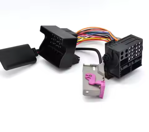 New High Quality For AUDI A3 A4 A6 TT ADAPTER RNS-E SATNAV NAVIGATION BLUETOOTH aux MEDIA ADAPTOR