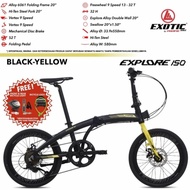 Sepeda Lipat 20 Inch EXOTIC EXPLORE 150 ALLOY