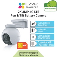 EZVIZ EB8 4G 2K (3MP) Pan & Tilt 4G Battery Camera