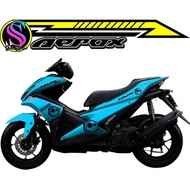 287 AEROX STRIPING/ STICKER CUTTING STICKER STRIPING NVX/STRIPING NVX LOGO MOTORCYCLE/ MOTORCYCLE ST