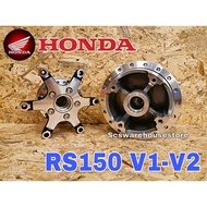 Chrome Hub Set Honda RS150 RS V1-V2 High Quality ACCESSORIES MOTOR