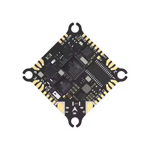 GEPRC TAKER F411-12A-E 1-2S AIO BMI270 F411 Flight Controller 4in1 12A ESC ELRS 2.4G 3.0 RX 25.5X25.