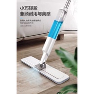 BOOMJOY P16 New lazy hand-free aluminum pole spray mop home use squeeze cleaning flat mop