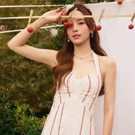 ML จัดส่ง 5 JULY lookbooklookbook ruby dress pink cherry line