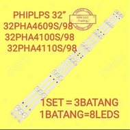 PHILIPS 32PHA4609S/98 32PHA4100S/98  32PHA4110S/98LED TV BACKLIGHT