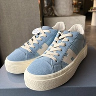 HOGAN Crosswind 牛仔布運動鞋/藍