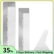 3Pcs  Draw Ruler Mesh Ruler Grid DIY  Draw Ruler Accessories with 240/400 Blank Grids