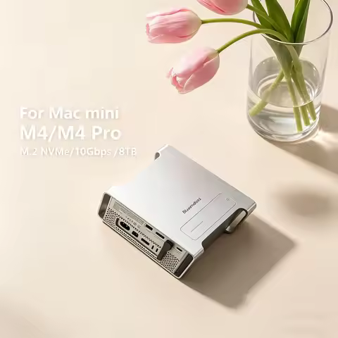 10Gbps C HUB SSD Docking Stand M 2 NVMe SSD Enclosure 4K 60HZ HDMI Com SD4.0 TF4.0 For 2024 MAC Mini