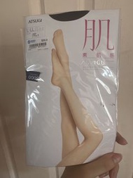 日本 ATSUGI 膚感絲襪 L-LL 黑色