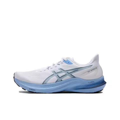 ASICS GT 2000 12 Running Shoes Men's Low Top White/Blue 1011B691-100