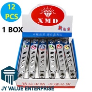 Nail Clipper Stainless Steel Gunting Kuku 12pcs 1 box