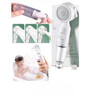 Kepala Pancuran Mandi 3 Gear Shower Head Filter Replacement PP Water Purification Bathroom Bath Spra