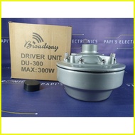 【hot sale】 300Watts Broadway Diver Unit Trompa Siren DU-300W