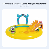 Inflatable Swimming Pool Cartoon Creature Sprinkler Pool PVC Material Family Outdoor Water Play Slid