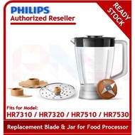 Philips Replacement Twin Blade / Jar /  Bowl / Lid / Sided Disc / Motor for HR7310 / HR7320 / HR7510