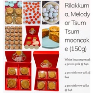 Traditional or flaky yam mooncake - less sweet (individual pieces)