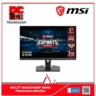 MSI 27" MAG274QRF-QD 165Hz Flatscreen Monitor