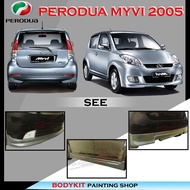 PERODUA MYVI 2005 STYLE SEE FULL SET FULLSET SKIRTING PU GETAH BODYKIT