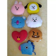 Bt21 Doll Pillow / Bt21 Tata Pillow / Bt21 Cooky / Bt21 Shooky / Bt21 Rj / Bt21Koya / Bt21 O