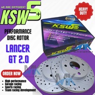 MITSUBISHI LANCER GT 2.0(276mm) - KSW S+ PERFORMANCE FRONT DISC ROTOR(1 PAIR)