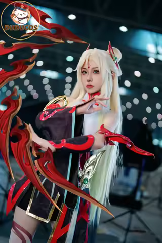 DUDU-R LOL Mythmaker Irelia Cosplay Costume Game LOL Irelia Halloween Outfit Women Dress Champion Ne