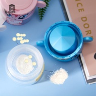 Cute Pill Grinder Tablets Crusher pill box Portable Drug Organizer Medicine Dispenser Pill Container Storage Pulverize case