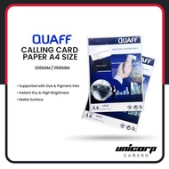 QUAFF Calling Card Paper A4 Matte 220GSM & 250GSM