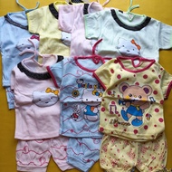7 sets 3 sets of baby girl clothes 3-12 months