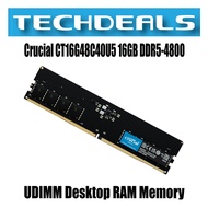 Crucial CT16G48C40U5 16GB DDR5-4800 UDIMM Desktop RAM Memory