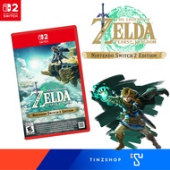 Nintendo Switch 2 Game THE LEGEND OF ZELDA: TEARS OF THE KINGDOM Zone Asia / English