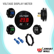 DIGITAL VOLT DISPLAY METER LED DC 12V 24V Car Charger Voltage Display Phone Charging Decoration Moto
