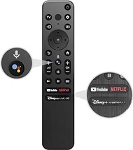 Generic Voice Remote Replacement for Sony TV Remote, for Sony Smart TVs and Sony Bravia TVs, for All Sony 4K UHD LED LCD HD Smart TVs