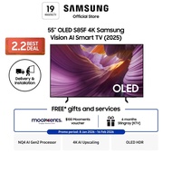 Samsung 55” OLED S85F 4K Samsung Vision AI Smart TV (2025)