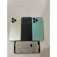 Realme c51 genuine case with orange glass and sim tray