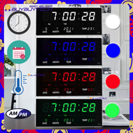 นาฬิกาดิจิตอล LED รุ่นJH-3615 แขวนติดผนัง Number ClockLED ขนาด 36x15x3CM พร้อมส่งฟรีหัวชาทและอะแดปเต